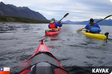 Kayak en Chile